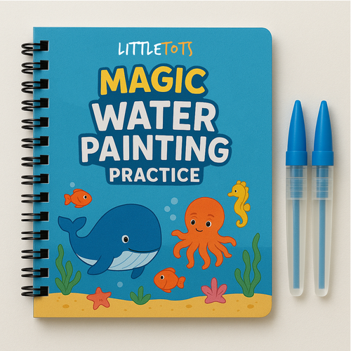 Reusable Water Coloring Book VIP