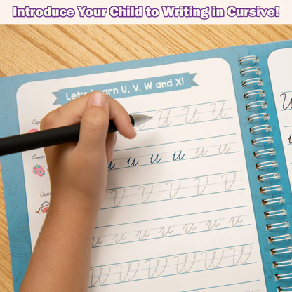 Cursive Magic Grooved Workbook: Master Elegant Writing VIP