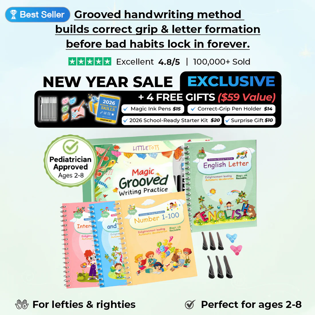 MotorMagic™ Young Writer System — Best Selling Handwriting System of 2025