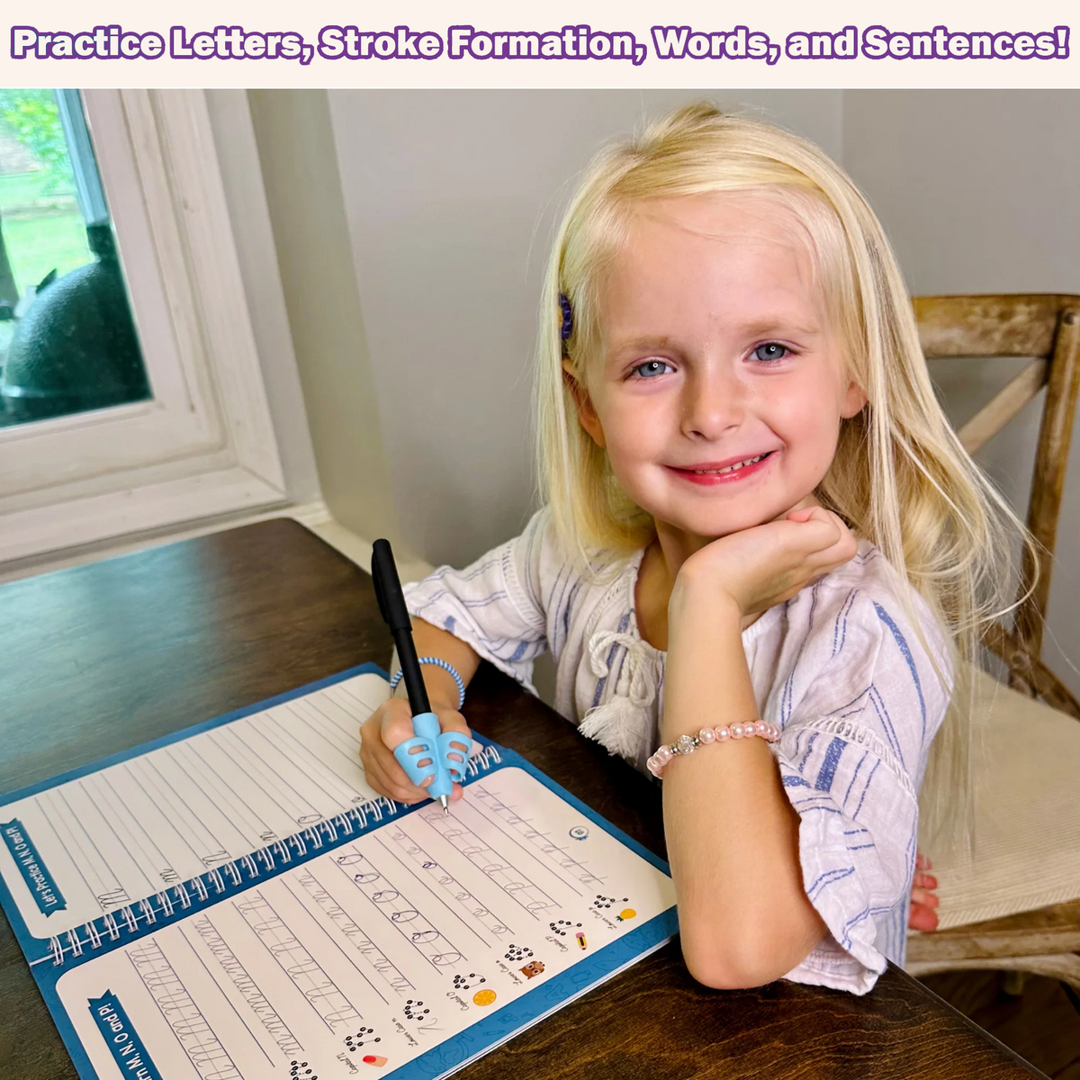 Cursive Magic Grooved Workbook: Master Elegant Writing VIP