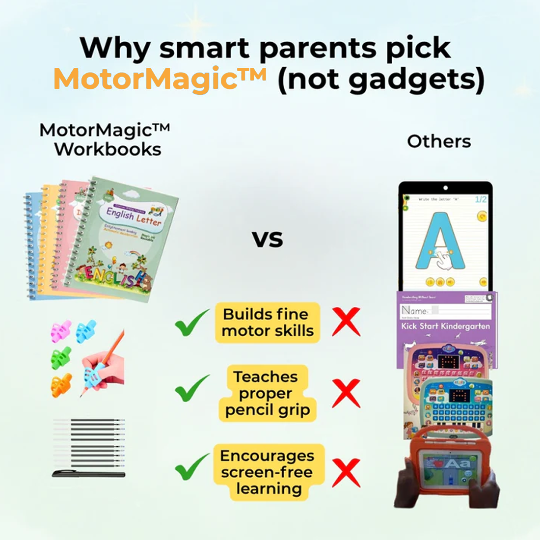 MotorMagic™ Young Writer System — Best Selling Handwriting System of 2025