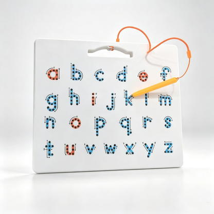 LumoMag: Magnetic Alphabet Tracing Board