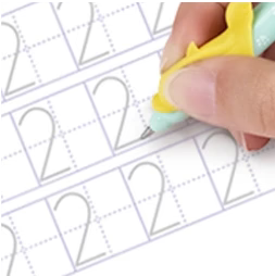 child numbers writing tracing workbook
